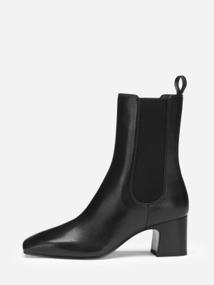 Botki ASH Cher Damskie Czarne | 964032RCP