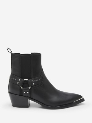 Botki ASH Dusty Damskie Czarne | 398721RCF