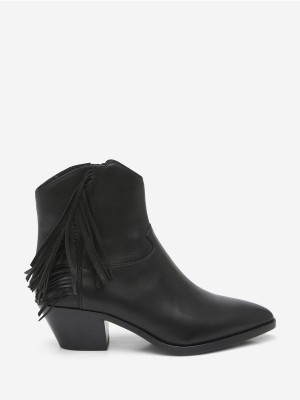 Botki ASH Farrow Bis Damskie Czarne | 602419MEB