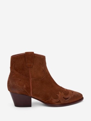Botki ASH Harlow Damskie Russet | 240196YTN