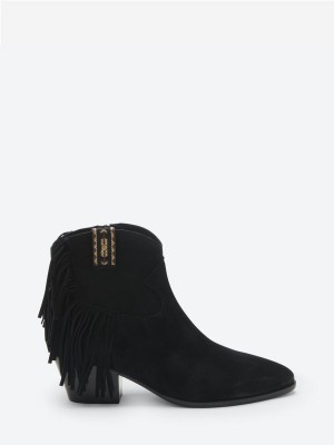 Botki ASH Hysteria Damskie Czarne | 743806OWM