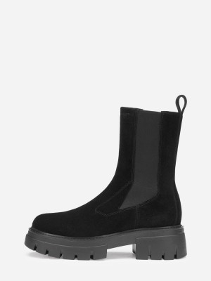 Botki ASH Loud Damskie Czarne | 457826YPR