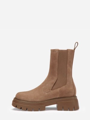 Botki ASH Loud Damskie Sequoia | 548367LJP