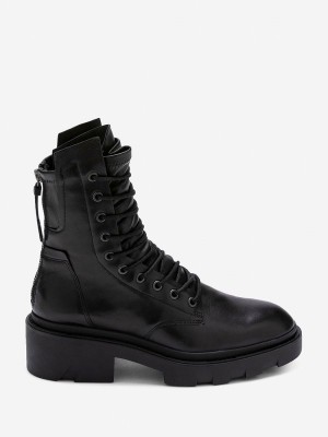 Buty Motocyklowe ASH Madness Damskie Czarne | 689471KRJ