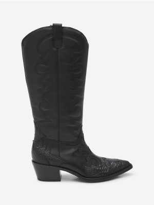 Long Boots ASH Dream Damskie Czarne | 470398AKN