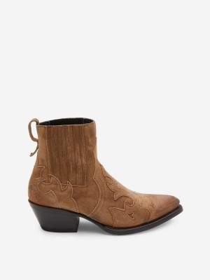 Mexican Boots ASH Phoenix Damskie Russet | 632105LSQ