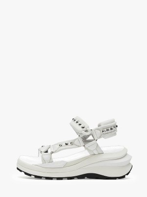 Sneaker Sandals ASH Shogun Damskie Białe | 349670ZER