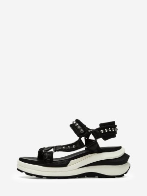 Sneaker Sandals ASH Shogun Damskie Czarne | 957806SMH