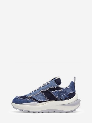Trampki Niskie ASH Spider 620 Denim Damskie Głęboka Niebieskie Ciemny Niebieskie Niebieskie Niebieskie | 812305TVB